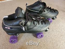 Rock Gt50 Medallion Plus Sure Grip Men Indoor Outdoor Roller Skates Size 15 New