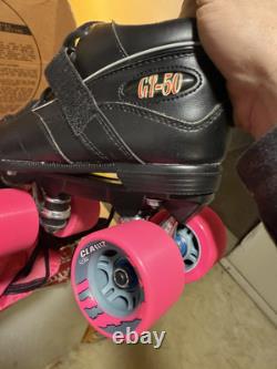 Rock Skates GT-50 Unisex Lace Up Roller Skates Womens Size 7 Mens Size 5
