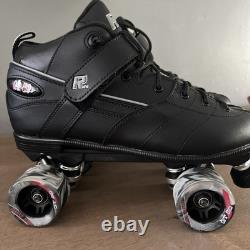 Rock Skates GT50 Roller Speed Size 12 Mens Motion Sure Grip Wheels 62mm