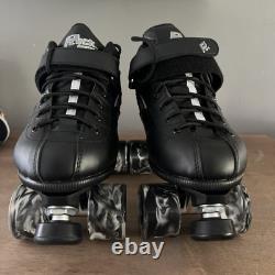 Rock Skates GT50 Roller Speed Size 12 Mens Motion Sure Grip Wheels 62mm
