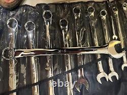 SK 12 pt. Super Krome with Sure Grip 13 pc. #88000 series Long Combo Wrench Set