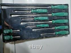 SK 86006 10-Piece Sure Grip Screwdriver Set. Phillips and Flat Blade. With Stubby