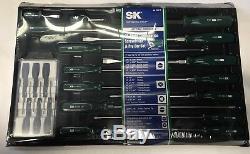 SK86316 21 PIECE combination screwdriver and prybar set