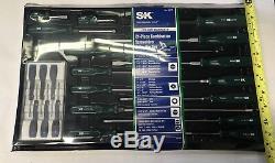 SK86316 21 PIECE combination screwdriver and prybar set