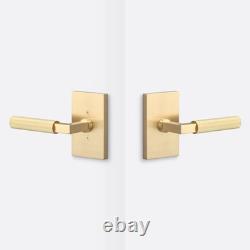 SURE-LOC HARDWARE LV101 SB GRIP-KN SB Sure-Loc Hardware Levanto Passage