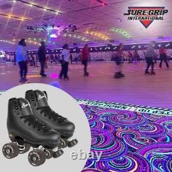Sure-Grip All American Plus Indoor Black Wheels Made Of Vanathane Technology