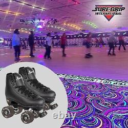 Sure-Grip All American Plus Indoor Black Wheels Made of 55mm, black