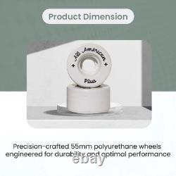 Sure-Grip All American Plus Wheels Indoor Roller Skating Wheels Made with