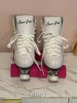 Sure Grip Avanti Aluminum Quad Roller Skates Kids Size 5 Women's Size 6.5 Sure Grip Avanti Aluminum Quad Roller Skates Kids Size 5 Women's Size 6.5