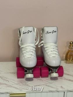 Sure Grip Avanti Aluminum Quad Roller Skates Kids Size 5 Women's Size 6.5 Sure Grip Avanti Aluminum Quad Roller Skates Kids Size 5 Women's Size 6.5