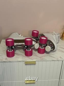 Sure Grip Avanti Aluminum Quad Roller Skates Kids Size 5 Women's Size 6.5 Sure Grip Avanti Aluminum Quad Roller Skates Kids Size 5 Women's Size 6.5