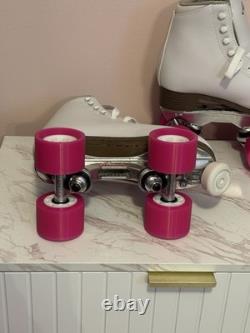Sure Grip Avanti Aluminum Quad Roller Skates Kids Size 5 Women's Size 6.5 Sure Grip Avanti Aluminum Quad Roller Skates Kids Size 5 Women's Size 6.5