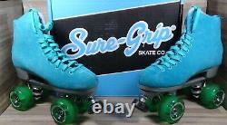 Sure-Grip Boardwalk Blue Roller Skates Mens size 8 NEVER WORN