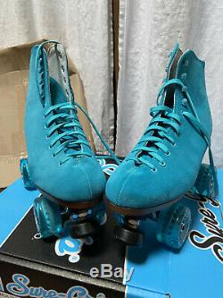 Sure Grip Boardwalk Outdoor Roller Skates Blue Men's Size 9