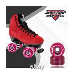 Sure-Grip Boardwalk Outdoor Roller Skates Wheels Made with Uretha. Fast Ship