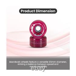 Sure-Grip Boardwalk Outdoor Roller Skates Wheels Made with Uretha. Fast Ship