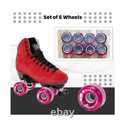 Sure-Grip Boardwalk Outdoor Roller Skates Wheels Made with Uretha. Fast Ship