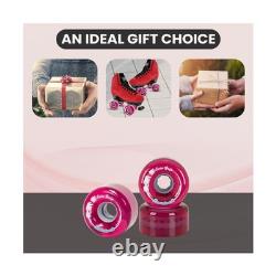 Sure-Grip Boardwalk Outdoor Roller Skates Wheels Made with Uretha. Fast Ship