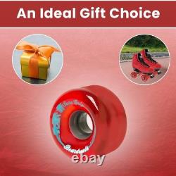 Sure-Grip Boardwalk Outdoor Roller Skates Wheels Made with Urethane & 65mm