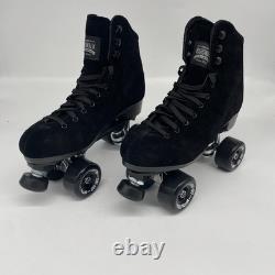 Sure Grip Boardwalk Plus Suede Roller Skates Black Men's Size 8 Women's Size 9