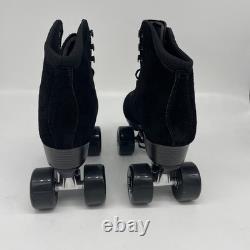 Sure Grip Boardwalk Plus Suede Roller Skates Black Men's Size 8 Women's Size 9