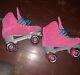 Sure Grip Boardwalk Roller Skates, Size 10 Pink Suede (like Moxi)