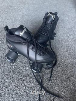 Sure-Grip Cyclone Roller Skates Size 8 Black