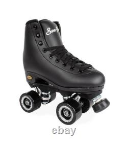 Sure-Grip Fame Indoor Rollerskates Black Mens 10 / Womens 11