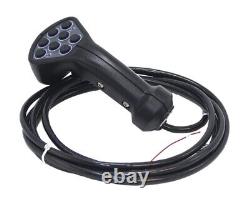 Sure Grip LU Handle Black, Dual Momentary Trigger, 8 Momentary Buttons