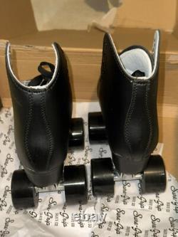 Sure-Grip Malibu Unisex Roller Skates Black NIB Mens 1 / Womens 2