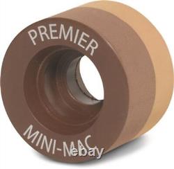 Sure Grip Premier Mini-Mac Rhythm Wheels Brown (8 pack)