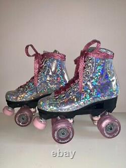 Sure-Grip Prism Roller Skates, Size 5, Pink