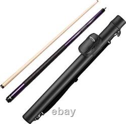 Sure Grip Pro Purple Cue and Casemaster Q-Vault Supreme Black Cue Case, Multi