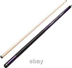 Sure Grip Pro Purple Cue and Casemaster Q-Vault Supreme Black Cue Case, Multi