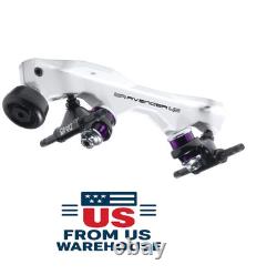 Sure Grip Quad Roller Skate Plates Avenger Magnesium, Plate Size 4