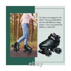 Sure-Grip Rebel Derby Roller Skates for Men & Women 62mm Fugitive Polyureth
