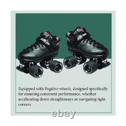 Sure-Grip Rebel Derby Roller Skates for Men & Women 62mm Fugitive Polyureth