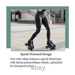Sure-Grip Rebel Derby Roller Skates for Men & Women 62mm Fugitive Polyureth