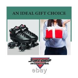 Sure-Grip Rebel Derby Roller Skates for Men & Women 62mm Fugitive Polyureth