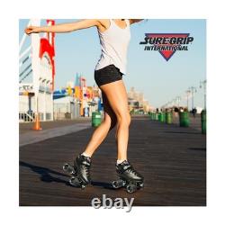 Sure-Grip Rebel Derby Roller Skates for Men & Women 62mm Fugitive Polyureth
