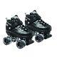 Sure Grip Rock Gt50 Black Roller Skates Stylish Indoor Skates For Men & Wom