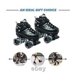 Sure Grip Rock GT50 Black Roller Skates Stylish Indoor Skates for Men & Wom