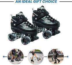 Sure Grip Rock GT50 Black Roller Skates Stylish Mens 6 / Ladies 7