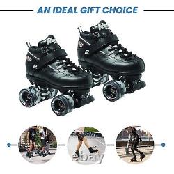 Sure Grip Rock GT50 Black Roller Skates Unisex Indoor Skates for Men & Wome