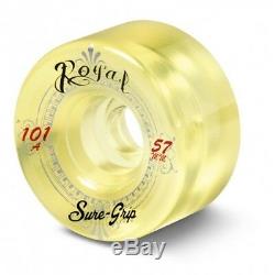 Sure-Grip Royal Quad Skate Wheels 101A Artistic Indoor (Pack of 8)