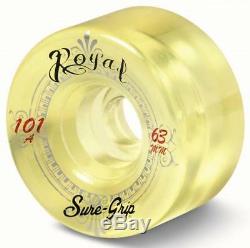 Sure-Grip Royal Quad Skate Wheels 101A Artistic Indoor (Pack of 8)