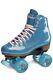 Sure Grip Size 5 Stardust Blue Glitter Quad Roller Skates