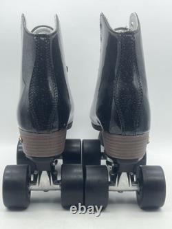 Sure Grip Stardust Roller Skates Glitter Black Size 4
