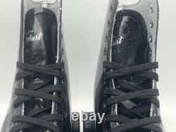 Sure Grip Stardust Roller Skates Glitter Black Size 4