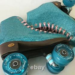 Sure-Grip Stardust Skates (Blue) Size 5.0 ++